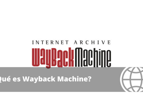 ¿Qué es Wayback Machine?
