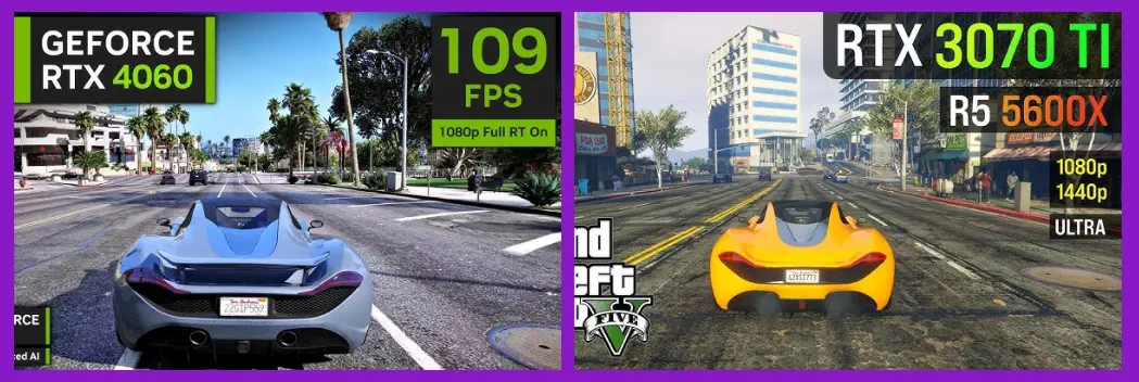 Comparativa rendimiento Tarjetas Gráficas Nvidia Dedicadas en Gaming