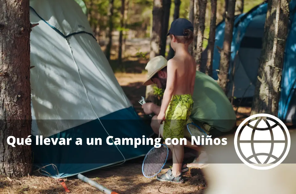 Qué llevar a un Camping con Niños