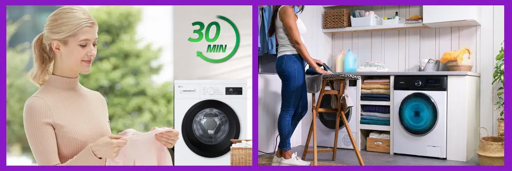 elegir una Lavadora de Carga Frontal Moderna