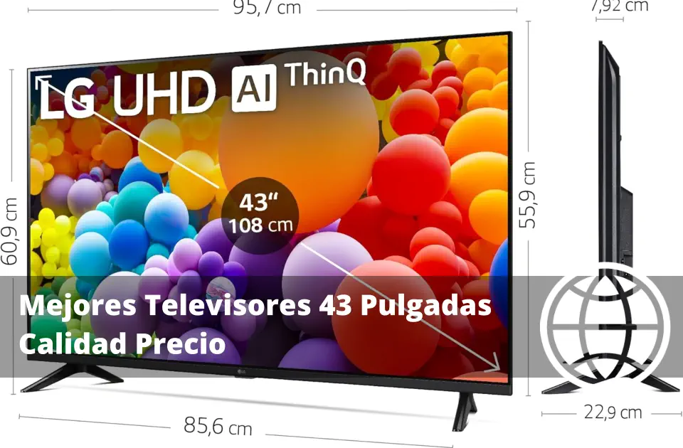 Mejores Televisores 43 Pulgadas Calidad Precio