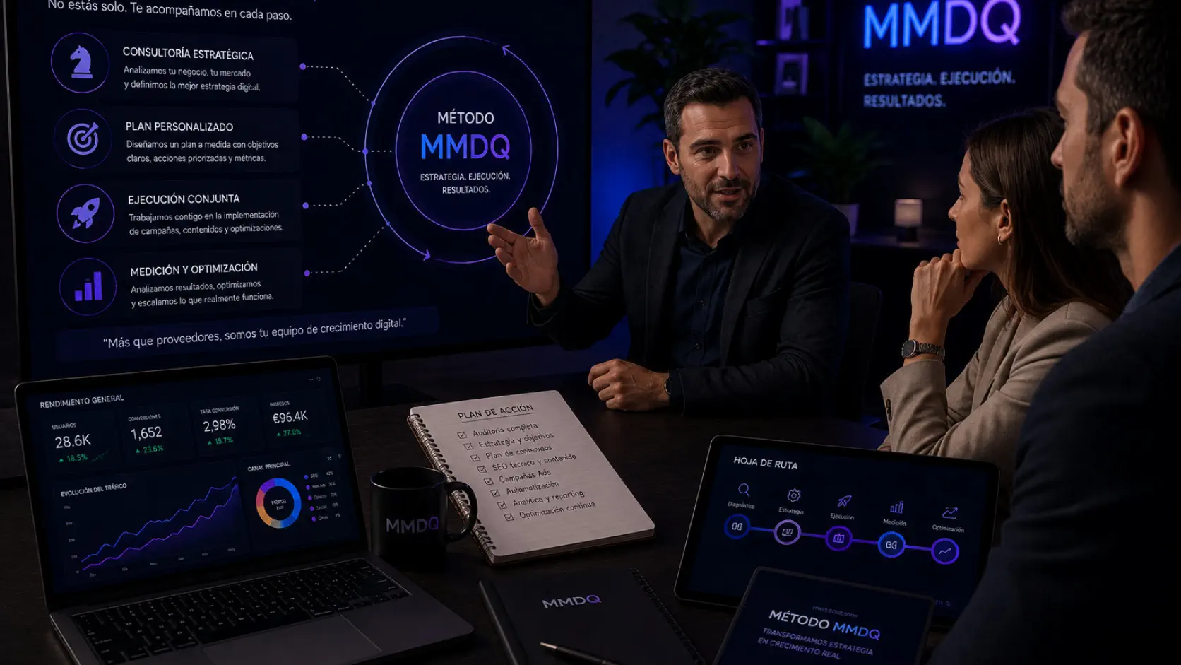 Consultoría y acompañamiento profesional del Método MMDQ
