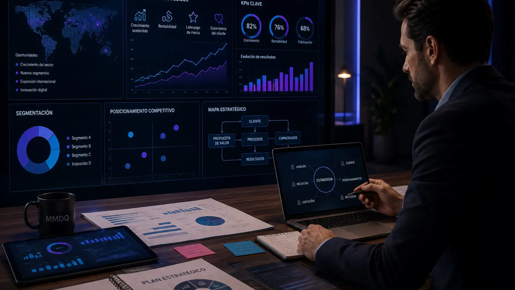 Análisis de mercado y cliente dentro del marketing estratégico