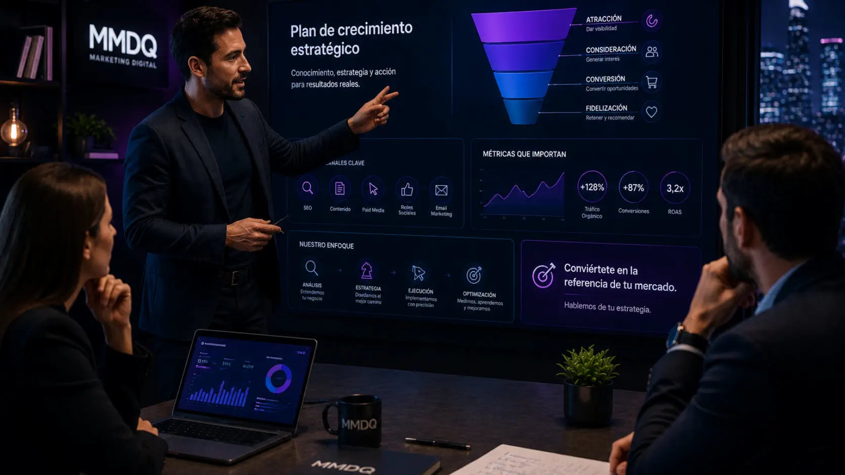 Consultoría de marketing para entender y aplicar estrategias digitales