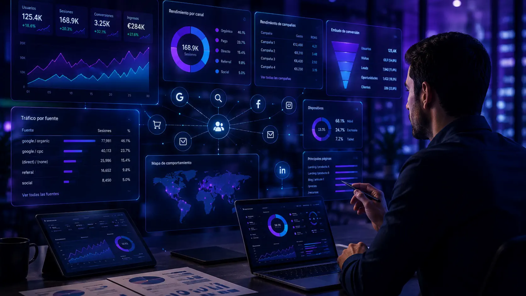 Diagnóstico de datos de marketing digital para empresas