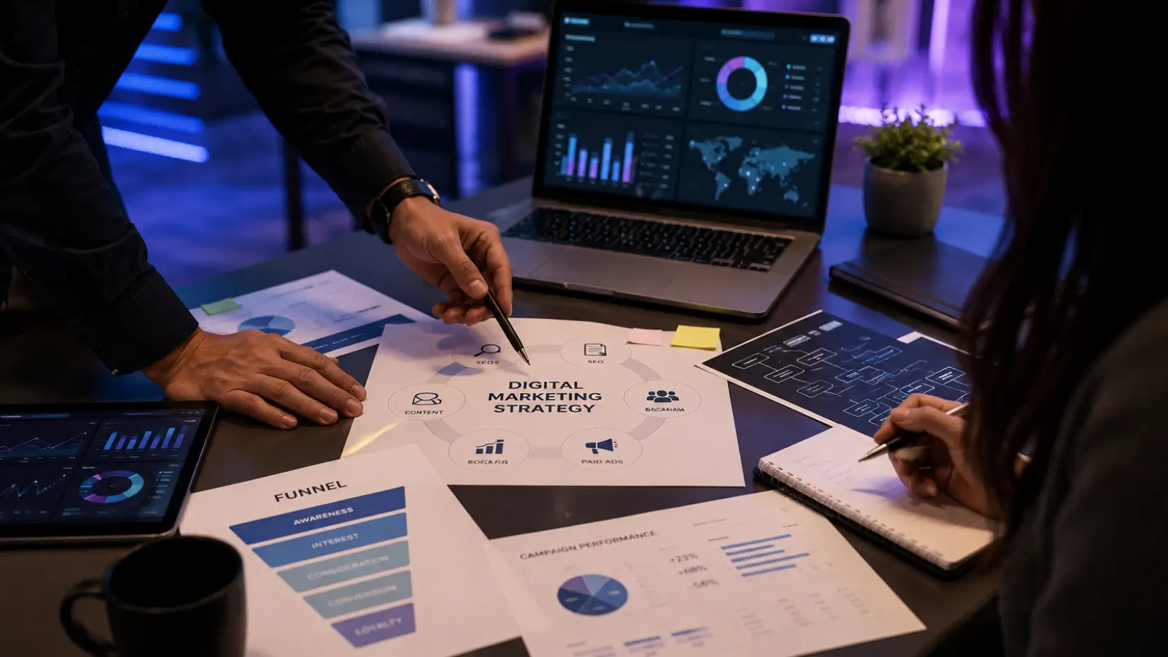 Estrategia de formación en marketing digital