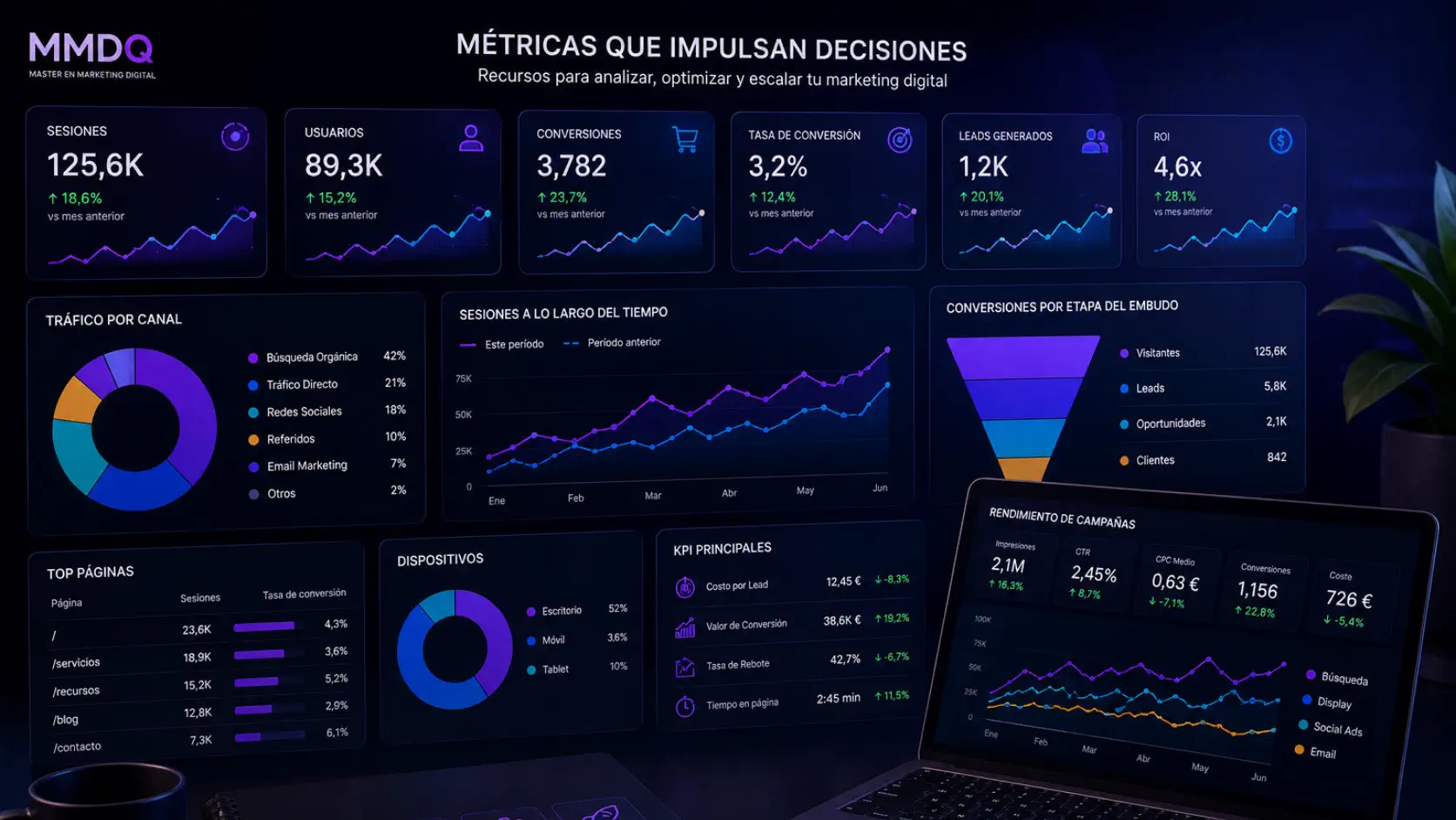 KPIs y métricas para medir resultados de marketing digital
