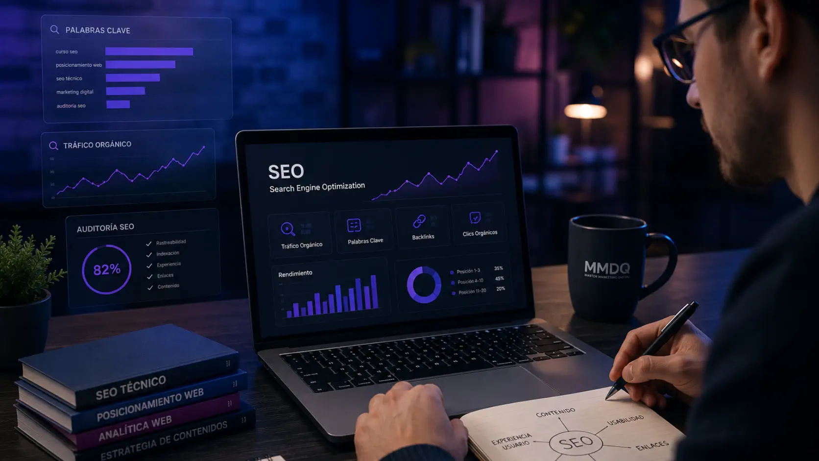 Formación en SEO para entender cómo posicionar una página web