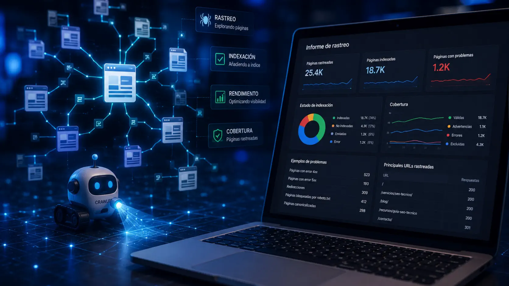 Rastreo e indexación SEO para mejorar la visibilidad en Google