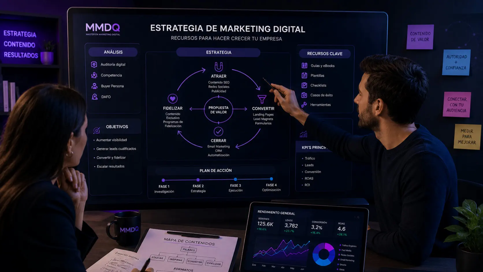 Recursos estratégicos para mejorar el marketing de una empresa